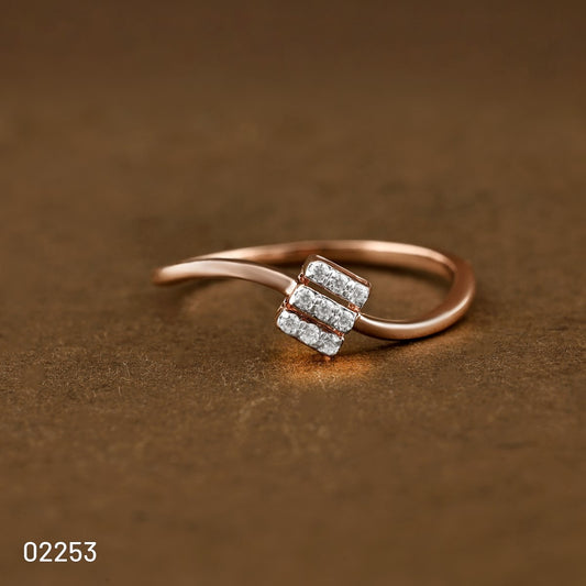 Delicate 14K Gold Ring – Minimal Band for Women