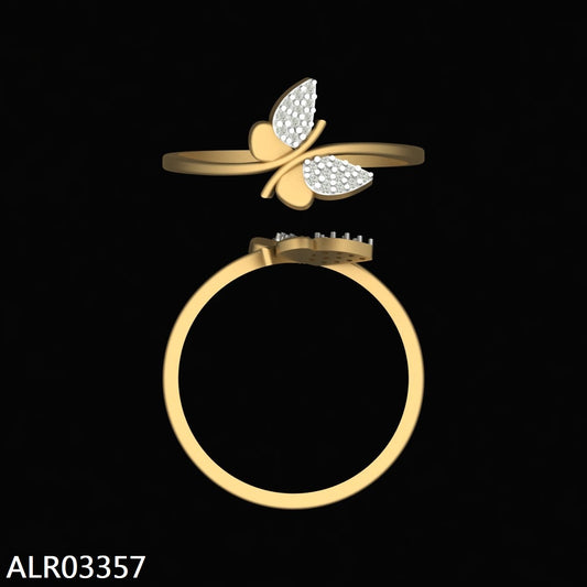 Golden Wings – Butterfly Statement Ring for Her